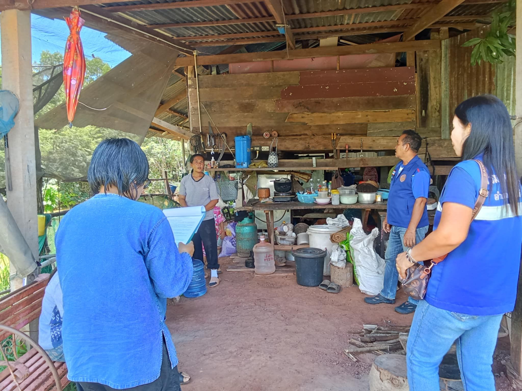 พช.คำตากล้า จ.สกลนคร : ลงพื้นที่ติดตาม ตรวจเยี่ยม ดูพื้นที่ และให้กำลังใจครัวเรือน “โครงการบ้านห่วงใยจากใจ GLO” ประจำปี 2569