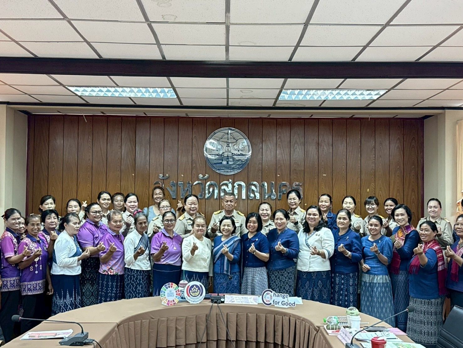 พช.คำตากล้า จ.สกลนคร : เข้าร่วมกิจกรรมคัดเลือกคนกองทุนพัฒนาบทบาทสตรีดีเด่นระดับจังหวัด ประจำปี 2569